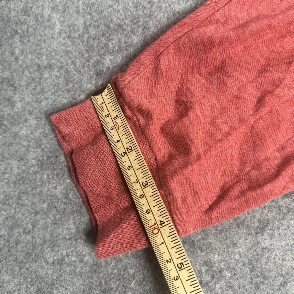 Polo Ralph Lauren Long Sleeve Polo XL Red Heathered Cotton Classic Fit